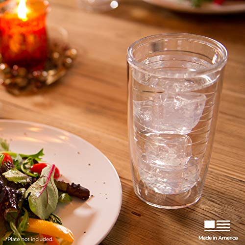 Tervis UT University of Tennessee Volunteers - Tradition Made in USA Double Walled Insulated Tumbler Travel Cup Keeps Drinks Cold & Hot, 16oz, Classic