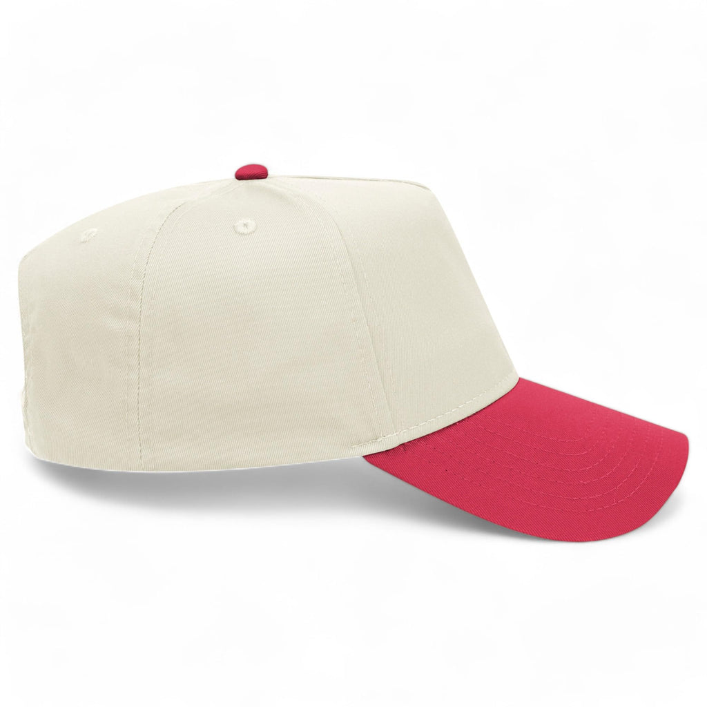 Design Your Own Custom Upside Down Text Vintage Trucker Hat | Upload Your Word | Premium Hat for Men & Women Multi