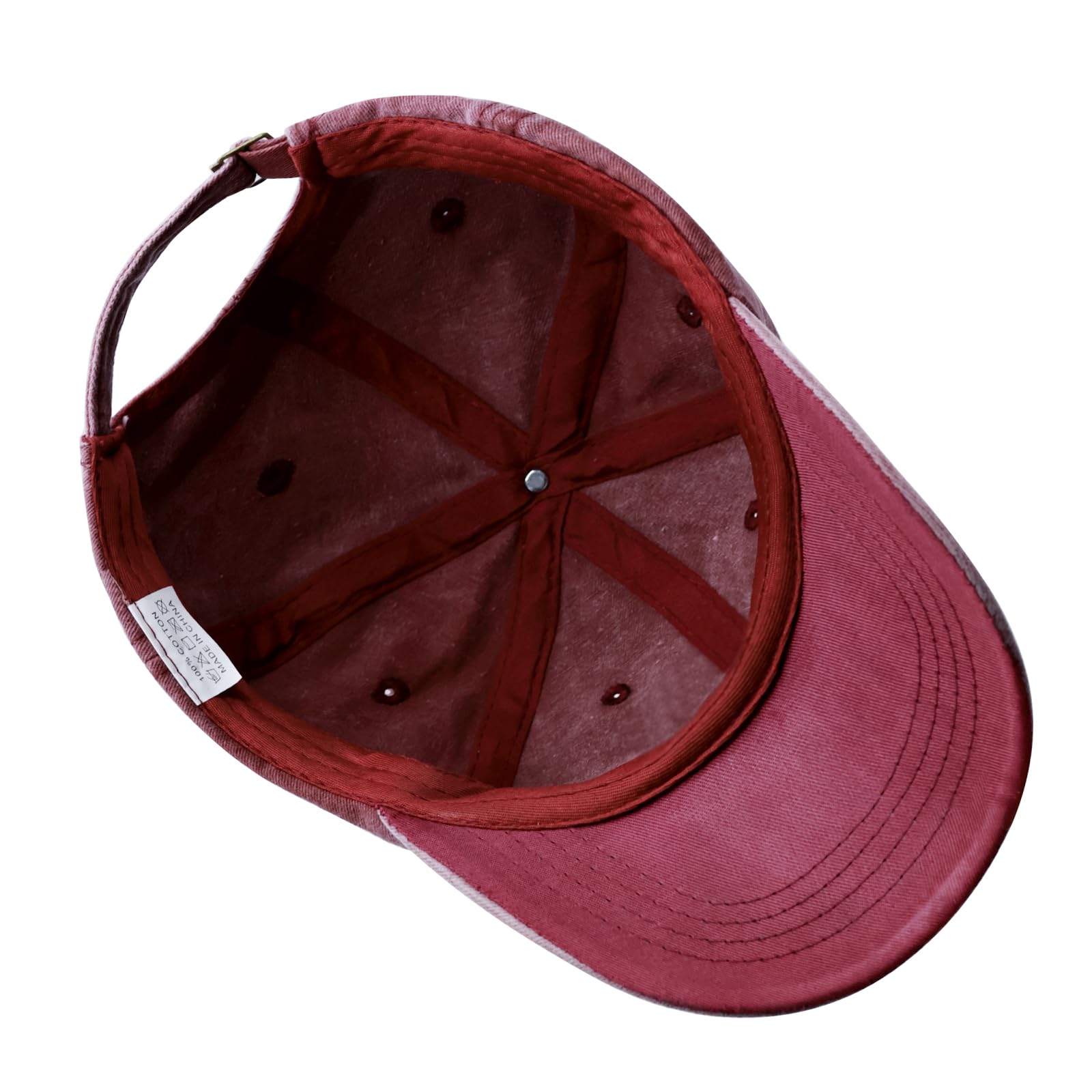 Adjustable Washed Cotton Embroidered Baseball Cap - Unique Gardening Gift for Women, Mothers Day, Wife, Mom, Grandma - Gardening Accessories