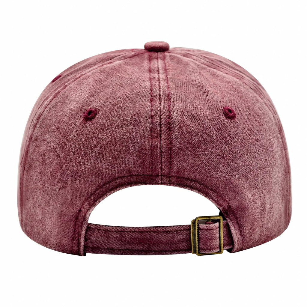 Adjustable Washed Cotton Embroidered Baseball Cap - Unique Gardening Gift for Women, Mothers Day, Wife, Mom, Grandma - Gardening Accessories