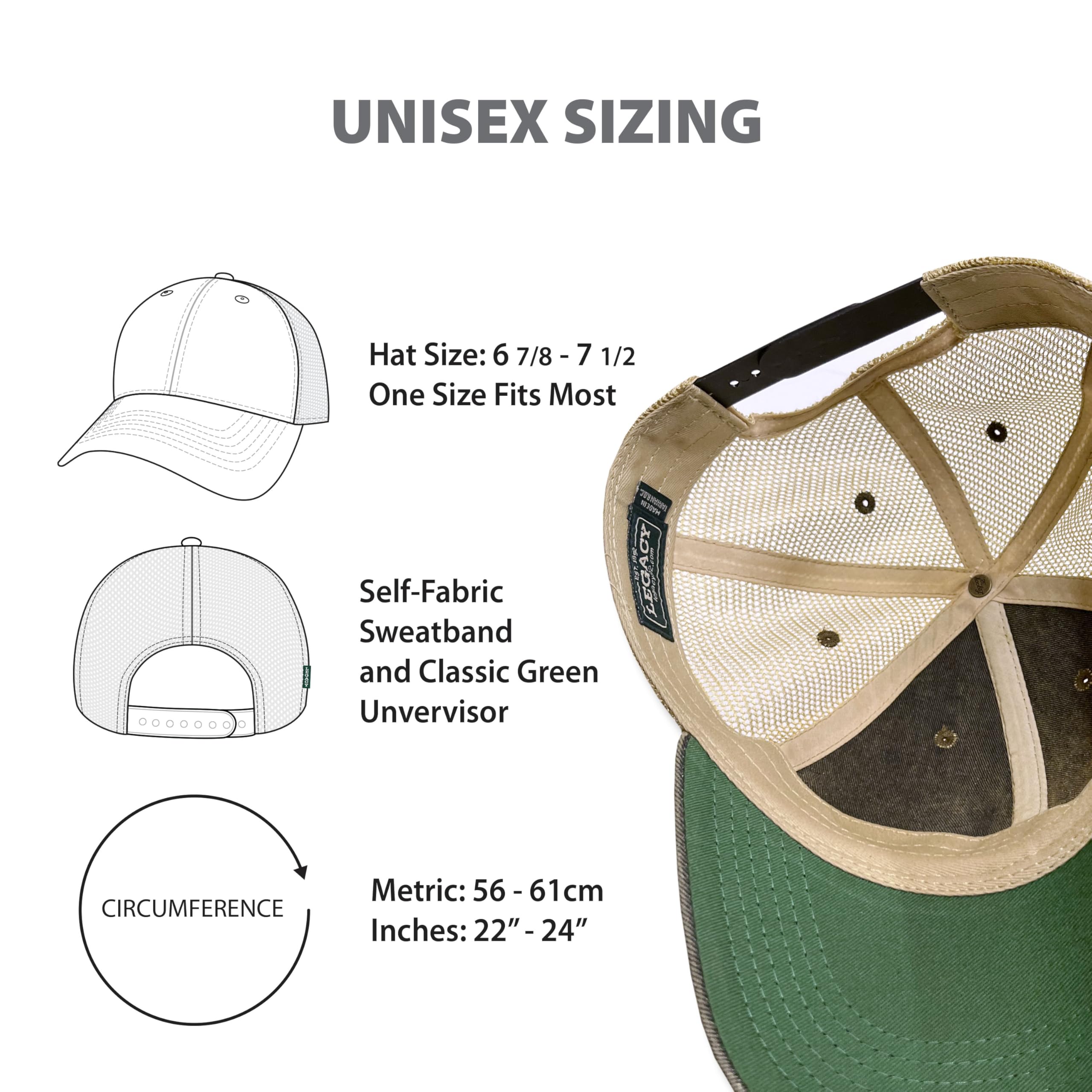 Legacy NCAA Officially Licensed Baseball Hat, South Carolina Gamecocks, Lightweight Cap for Men & Women, Old Favorite Trucker Adjustable (OFA), Burgundy Trucker, One Size Fits Most, Snapback Closure