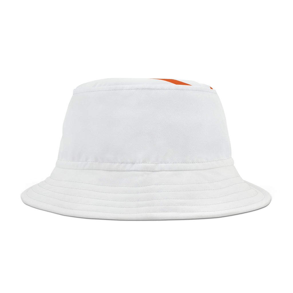 Stylish AOP Bucket Hat, Summer Accessory, Sun Protection Hat, Trendy Headwear, Casual Outdoor Hat, Gift for Beach Lovers